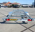 Vlemmix containertrailer 20FT 3500kg 600x244cm tandemas