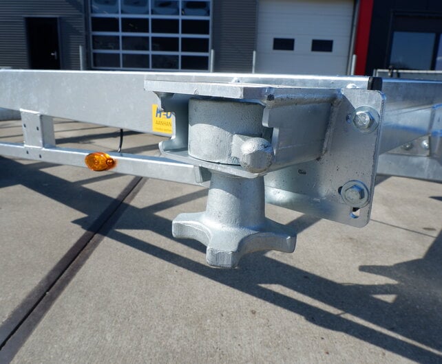 Vlemmix containertrailer 20FT 3500kg 600x244cm tandemas