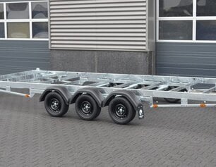 Vlemmix containertrailer 20FT 3500kg 600x244cm 3x 1800kg assen
