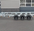 Vlemmix containertrailer 20FT 3500kg 600x244cm 3x 1800kg assen