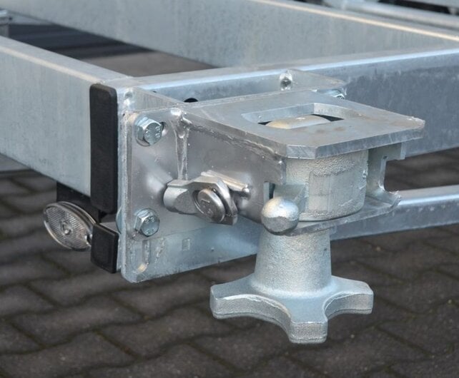 Vlemmix containertrailer 20FT 3500kg 600x244cm 3x 1800kg assen