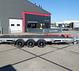 Vlemmix containertrailer 20FT 3500kg 600x244cm 3x 1800kg  assen met bodemplaat