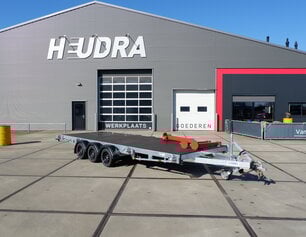 Vlemmix containertrailer 20FT 3500kg 600x244cm 3x 1800kg  assen met bodemplaat