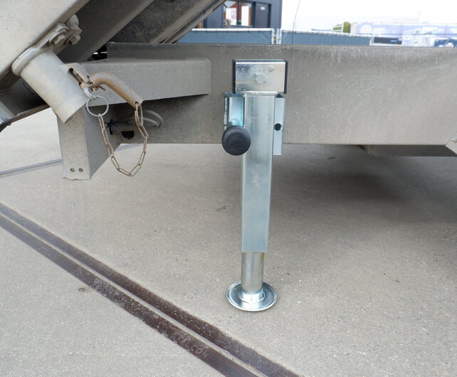 Gebruikte Hapert kipper 3500kg 340x200cm  met loofrekken