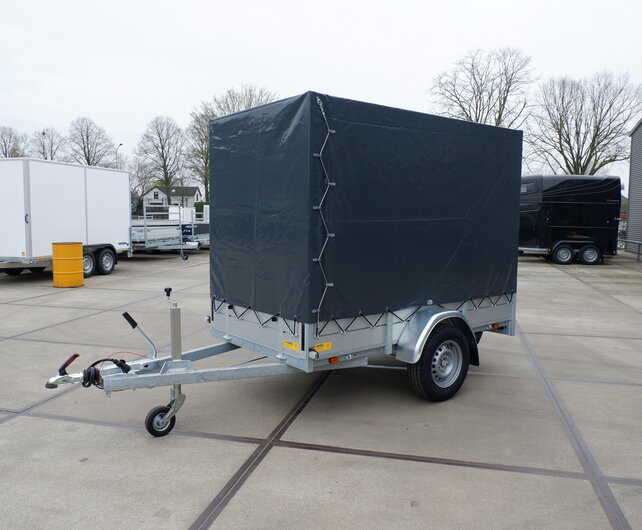 Anssems BSX bakwagen 1350kg 251x130x180cm met huif