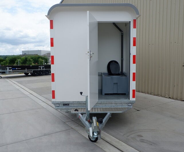 Anssems PTS schaftkeet met toilet 1400kg 390x188x211cm