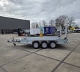 Saris Magnum S Machinetransporter 3500kg 400x182cm met aluminium klikvloer & oprijbalken