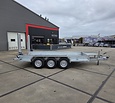 Saris Magnum S Machinetransporter 3500kg 400x182cm met aluminium klikvloer & oprijbalken