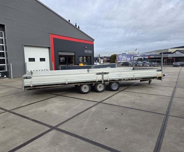 Gebruikte Hulco Medax-3 plateauwagen 3500kg 611x228cm