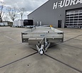Gebruikte Hulco Medax-3 plateauwagen 3500kg 611x223cm