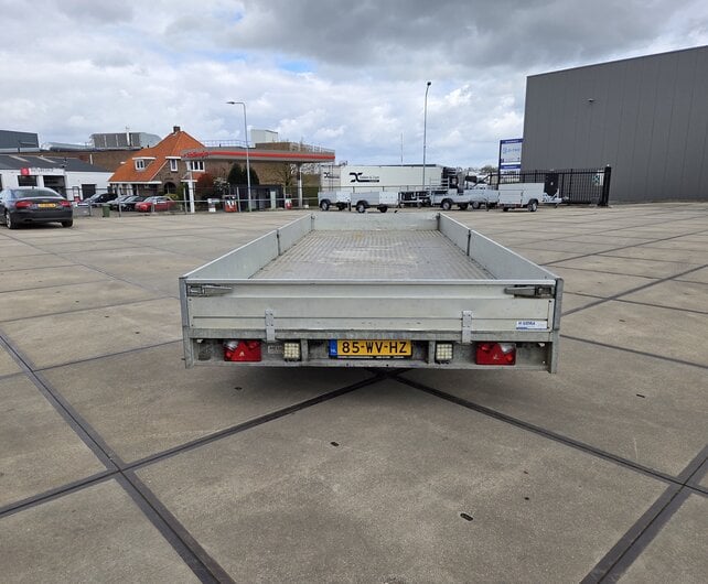 Gebruikte Hulco Medax-3 plateauwagen 3500kg 611x223cm