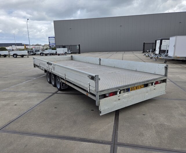 Gebruikte Hulco Medax-3 plateauwagen 3500kg 611x223cm