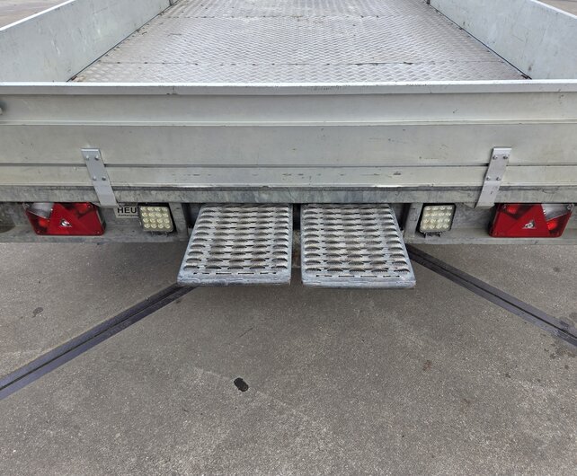 Gebruikte Hulco Medax-3 plateauwagen 3500kg 611x223cm