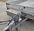 Gebruikte Hulco Medax-3 plateauwagen 3500kg 611x223cm