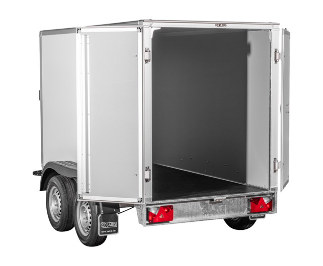 Saris gesloten aanhangwagen GO 2000kg 256x134x180cm