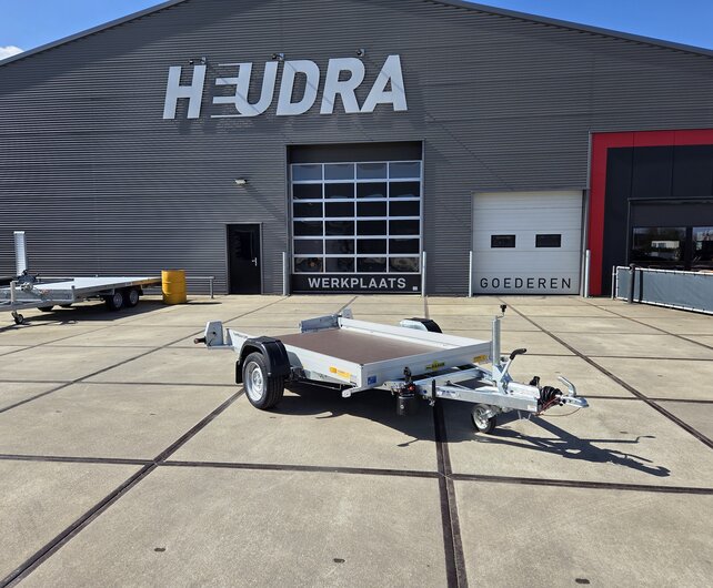 Humbaur zakbare motortransporter 1350kg 250x157cm