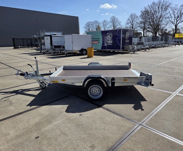 Humbaur zakbare motortransporter 1350kg 250x157cm