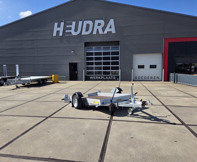 Humbaur zakbare motortransporter 1350kg 250x157cm