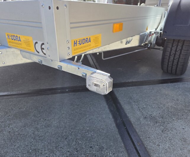 Humbaur zakbare motortransporter 1350kg 250x157cm