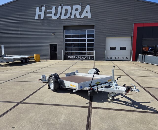 Humbaur zakbare motortransporter 1500kg 250x157cm