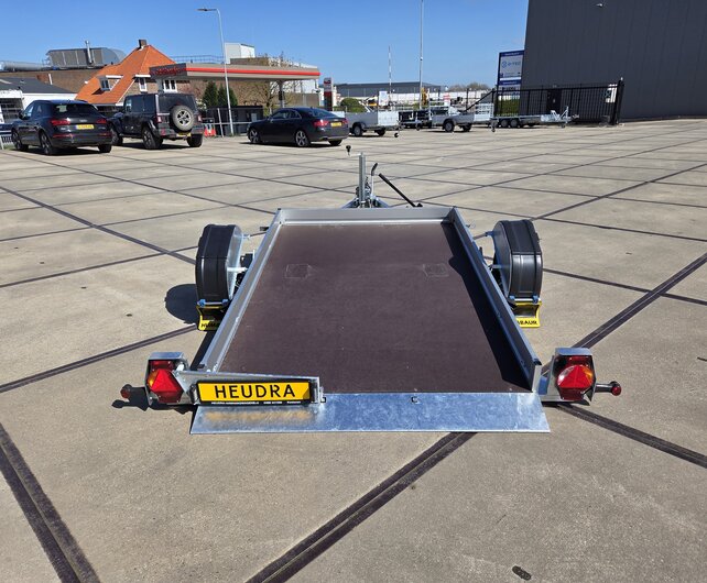 Humbaur zakbare motortransporter 1500kg 250x157cm