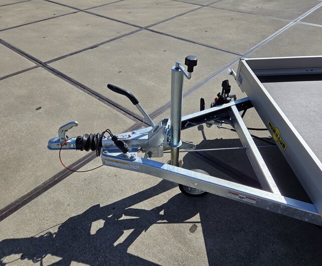 Humbaur zakbare motortransporter 1500kg 250x157cm