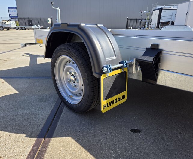 Humbaur zakbare motortransporter 1800kg 250x157cm