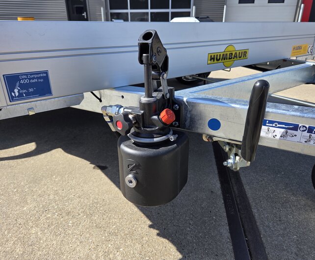 Humbaur zakbare motortransporter 1800kg 250x157cm