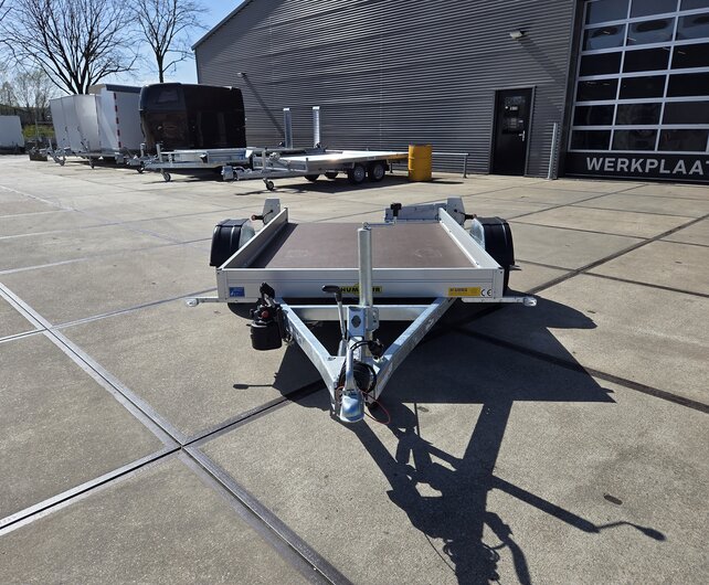 Humbaur zakbare motortransporter 1800kg 250x157cm