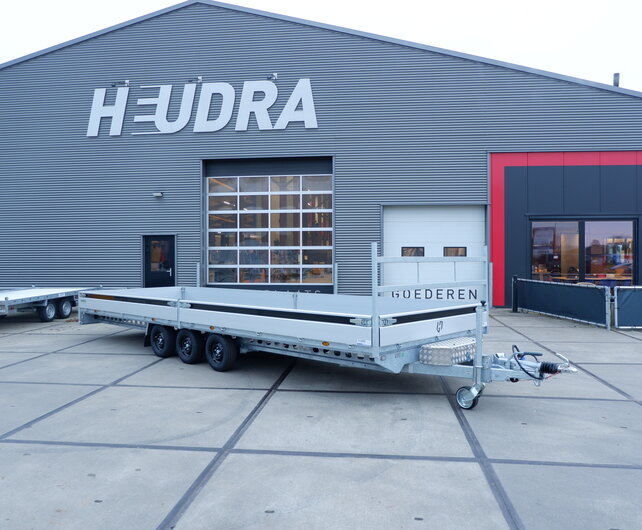 Henra tridemas plateauwagen 3500kg 703x248cm Xpert