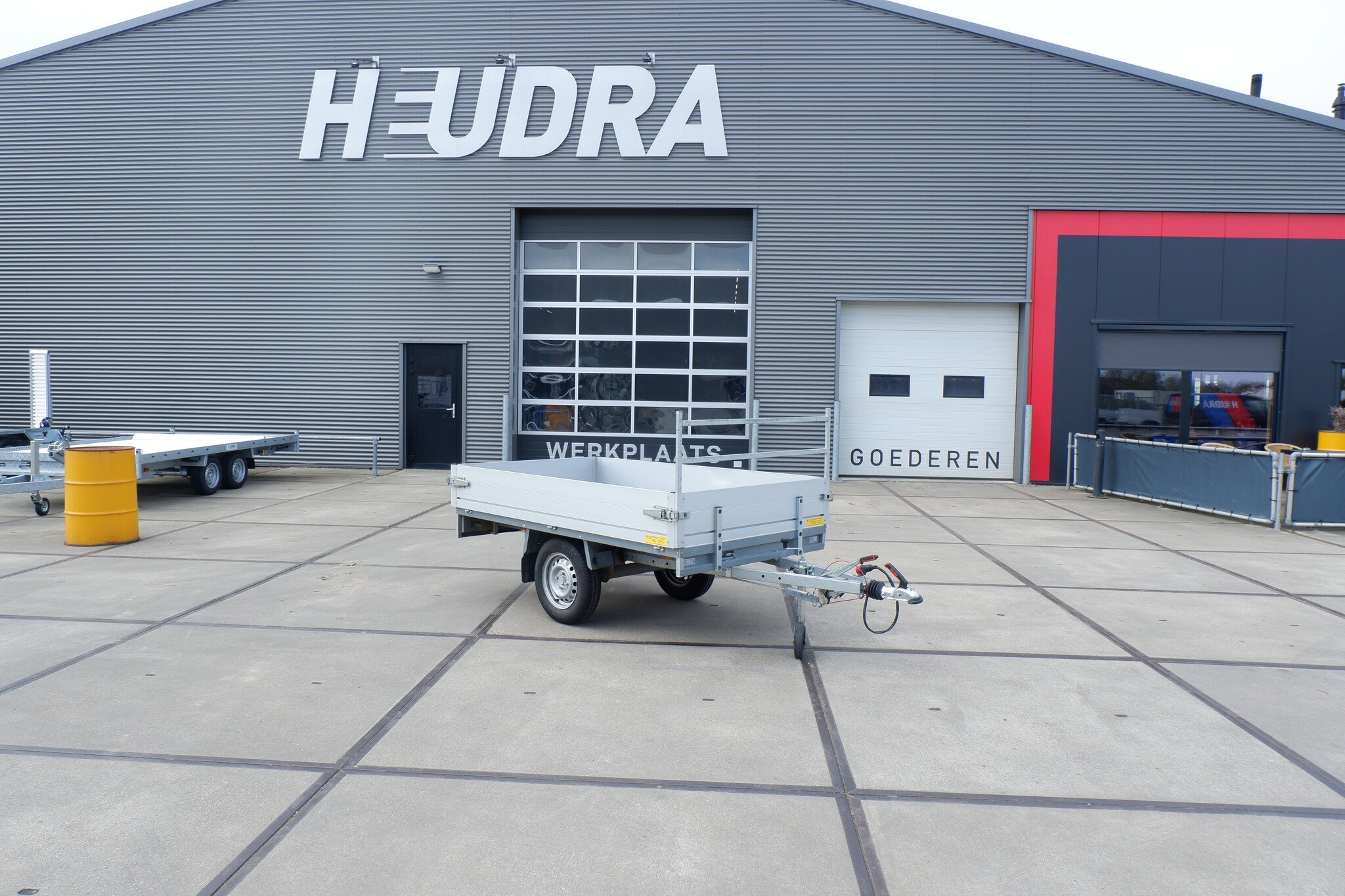 Gebruikte Anssems PLTB 1000kg 231x132cm plateauwagen