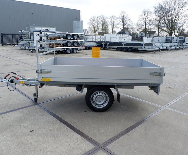 Gebruikte Anssems PLTB 1000kg 231x132cm plateauwagen