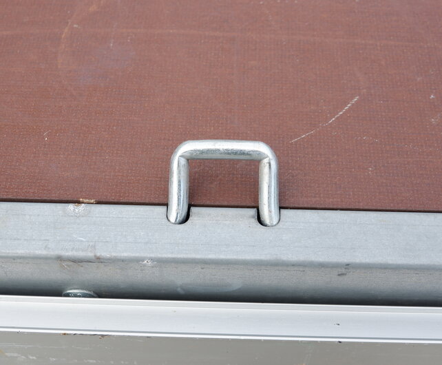 Gebruikte Anssems PLTB 1000kg 231x132cm plateauwagen