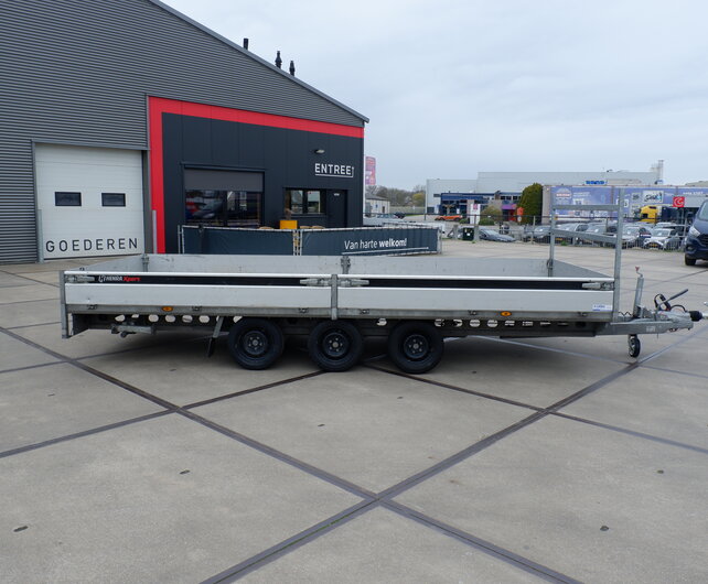 Gebruikte Henra plateauwagen 500x200cm 3500kg Xpert