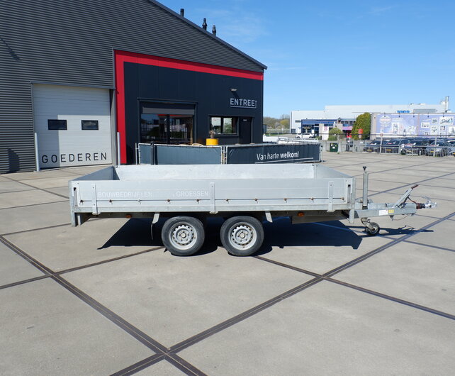 Gebruikte Anssems PSX plateauwagen 2500kg 325x178cm