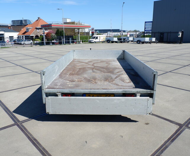 Gebruikte Anssems PSX plateauwagen 2500kg 325x178cm