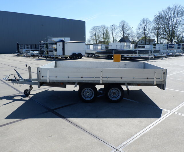 Gebruikte Anssems PSX plateauwagen 2500kg 325x178cm