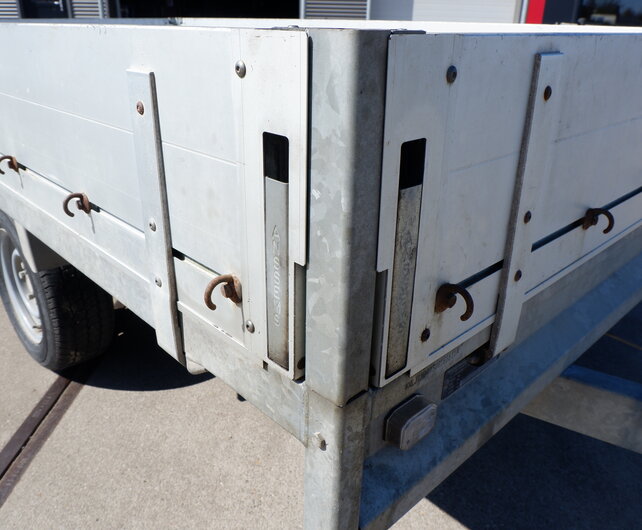 Gebruikte Anssems PSX plateauwagen 2500kg 325x178cm