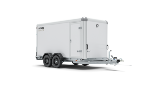 Henra gesloten aanhangwagen 2700kg 365x158x190cm met zijdeur
