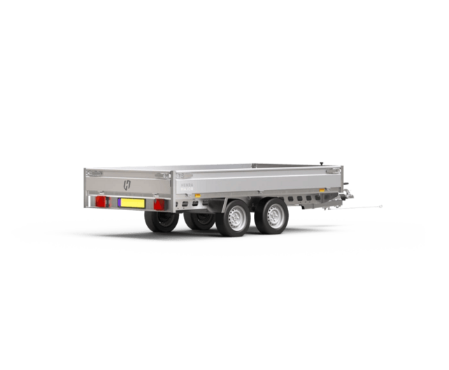 Henra plateauwagen 2000kg 301x185cm