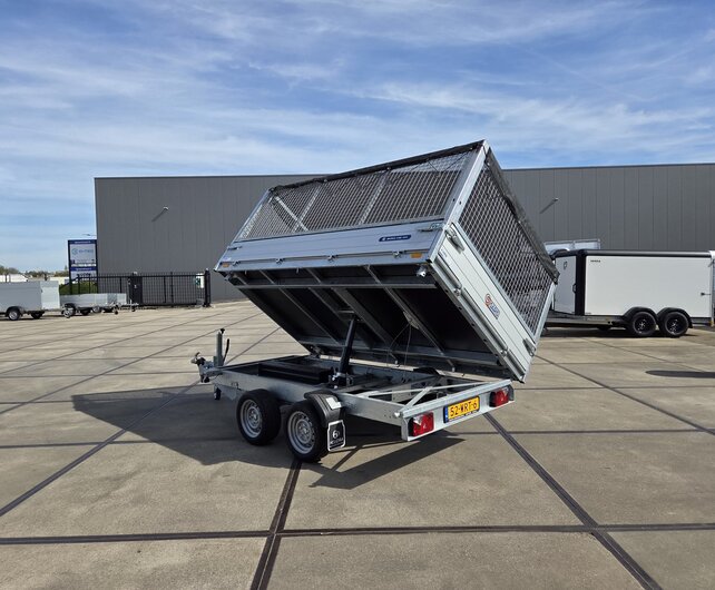 Saris elektrische driezijdige kipper 2700kg 306x184cm