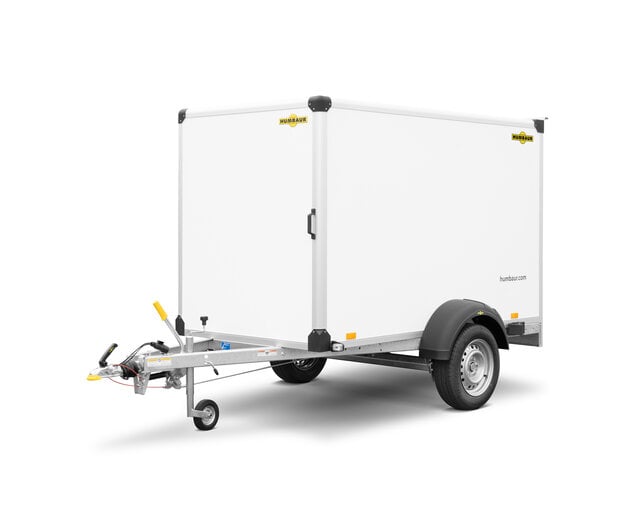 Humbaur gesloten aanhangwagen 1300kg 251x151x152cm