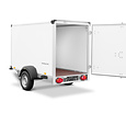 Humbaur gesloten aanhangwagen 1300kg 251x151x152cm