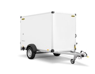 Humbaur gesloten aanhangwagen 1500kg 251x151x152cm