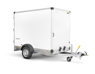Humbaur gesloten aanhangwagen 1500kg 304x151x180cm