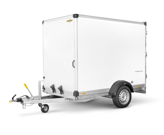Humbaur gesloten aanhangwagen 1500kg 304x151x180cm