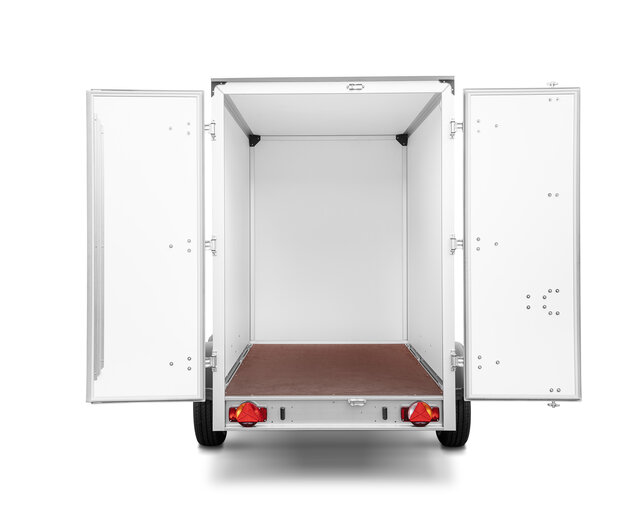 Humbaur gesloten aanhangwagen 2000kg 304x151x180cm
