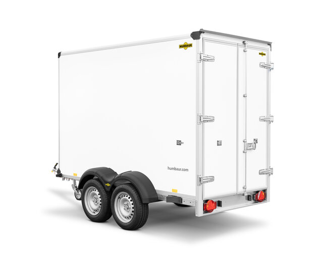 Humbaur gesloten aanhangwagen 2500kg 304x151x180cm