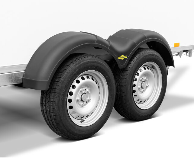 Humbaur gesloten aanhangwagen 2500kg 304x151x180cm
