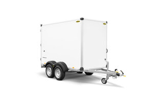 Humbaur gesloten aanhangwagen 2500kg 304x151x200cm